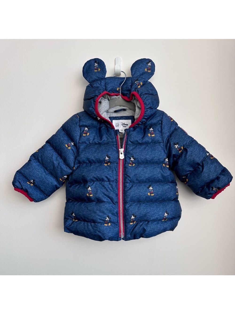 GAP Mickey Mouse Puffer Jacket with Ears